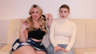 Anna Scot - Reluctant sister tricked into taking cock